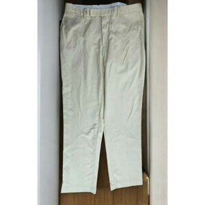 RLX Golf Mens Golf Straight Fit Lightweight Pants 36X32 Beige